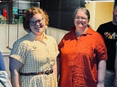 Smiling members of the Rainbow Coalition